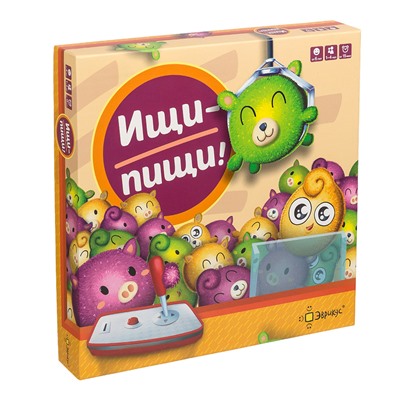 "Эврикус" Игра настольная "Ищи-пищи!" PG-17022 .