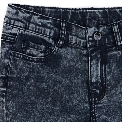 Серые брюки джинсовые для девочки 182008
