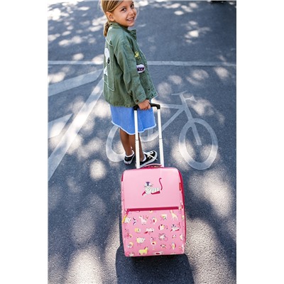Чемодан детский Trolley XS ABC friends pink /бренд Reisenthel/
