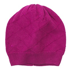 Розовая шапка для девочки 172080