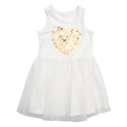 Белое платье для девочки 478005