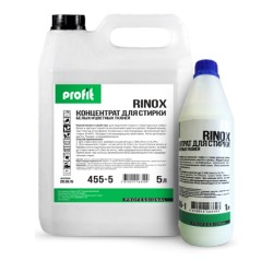PROFIT RINOX , 1 л, жидкий низкопенный концентрат для стирки цветных и белых тканей