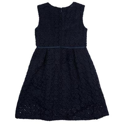Темно-синее платье для девочки 472009