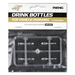 "MENG" SPS-002 "бутылки" Drink Bottles for Vehicle/Diorama(4types) 1/35