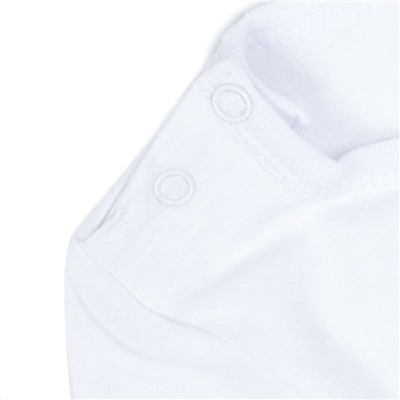Белый комплект: боди, брюки для мальчика 587808