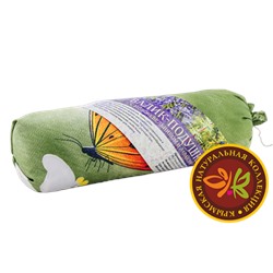 Валик-подушка для сна с Лавандой 30х8 см