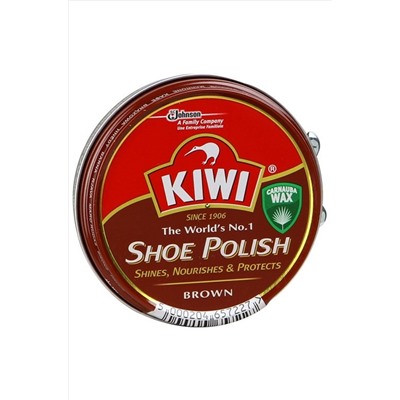SC Johnson, Крем для обуви Kiwi Shoe Polish коричневый 50 мл SC Johnson