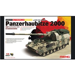 "MENG" TS-019 "самоходная гаубица" GERMAN PANZERHAUBITZE 2000 SELF-PROPELLED HOWITZER 1/35