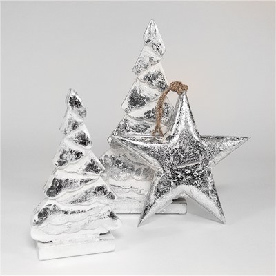 Фигурка декоративная Snow Star, подвесная, 23х23х3 см / Бренд: EnjoyMe /