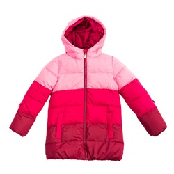 Розовая куртка на флисе для девочки 382150