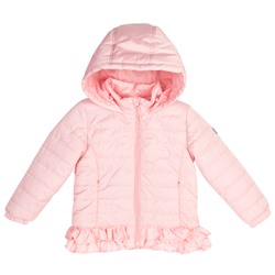 Светло-розовая куртка для девочки 372053