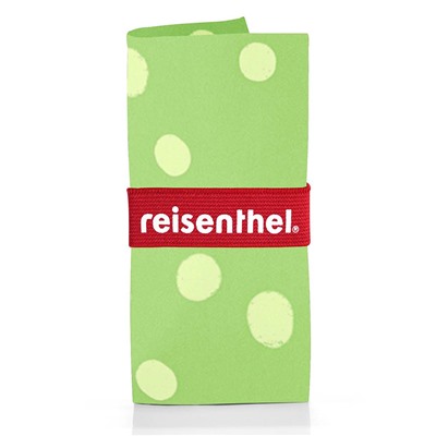 Сумка складная Mini maxi shopper spots green /бренд Reisenthel/