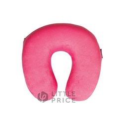 Подушка-подголовник Memory Foam - Hot Pink