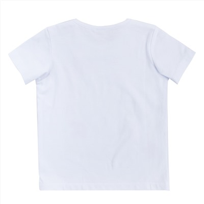 Белая футболка для девочки 688851