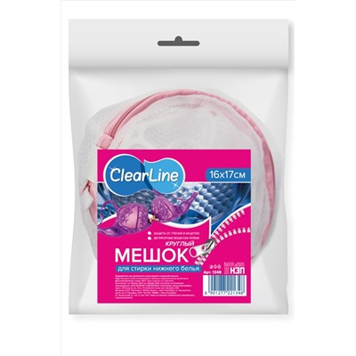 Clear Line, Мешок для стирки бюстгальтеров 16x17 см Clear Line