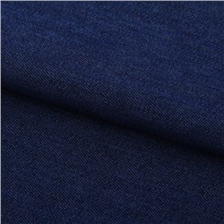 Ткань для пэчворка мягкая джинса тёмно‒синяя, 47 х 50 см