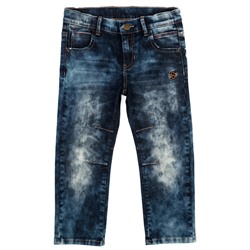Синие брюки джинсовые для мальчика 371064