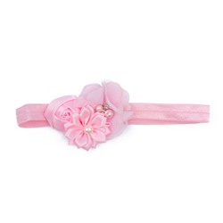 Розовая повязка для девочки 172719