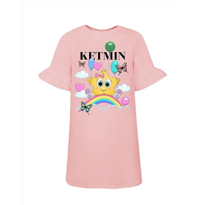 Платье для девочки KETMIN STAR MINI цв.Розовый