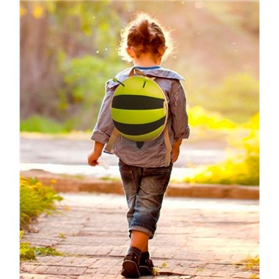 Детский рюкзачок "Пчелка" зеленая