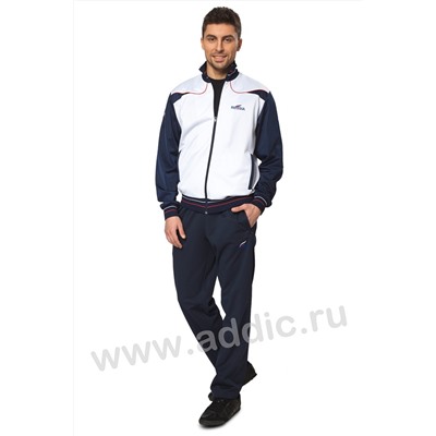 Белый мужской спортивный костюм 10M-00-330 Addic Sport