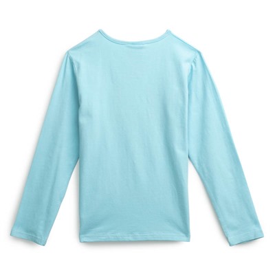 Голубая футболка с длинным рукавом для мальчика 979426