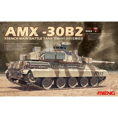 "MENG" TS-013 "танк" FRENCH MAIN BATTLE TANK AMX-30B2 1/35