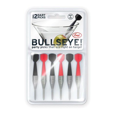 Шпажки для канапе Bullseye (набор 12 шт.) / Бренд: Fred&Friends /