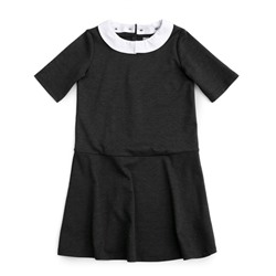Темно-серое платье для девочки 384441