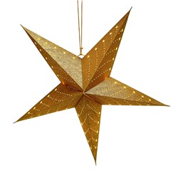 Светильник подвесной Star с кабелем 3,5 м и патроном под лампочку E14, 60 см., золотой / Бренд: EnjoyMe /