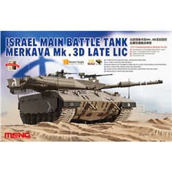 "MENG" TS-025 "танк" ISRAEL MAIN BATTLE TANK MERKAVA Mk.3D LATE LIC 1/35