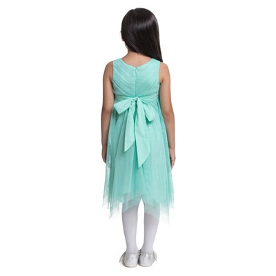 Светло-зеленое платье для девочки 472008