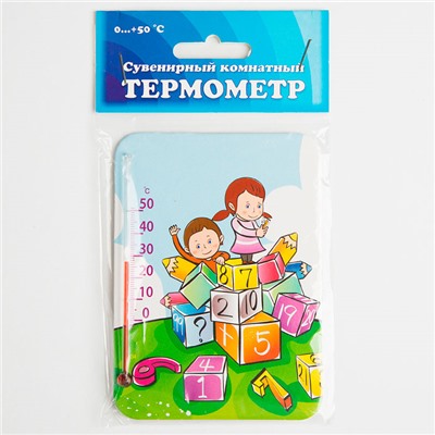 Термометр сувенирный ТП/1 "Школа №3 Кубики"