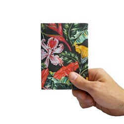Обложка на паспорт New Tropic, цветы / Бренд: New wallet /