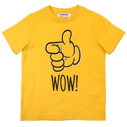Желтая футболка для мальчика 171164