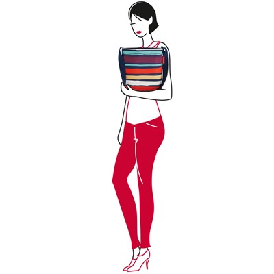 Сумка Shoulderbag S artist stripes /бренд Reisenthel/