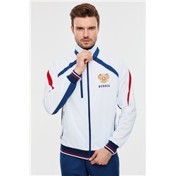 Addic Sport 10M-00-335 - Белый мужской спортивный костюм