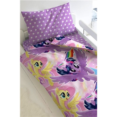 My Little Pony, Детское постельное белье из бязи, 1,5 сп, наволочки 50*70 My Little Pony