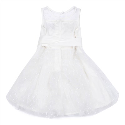 Белое платье для девочки 488001
