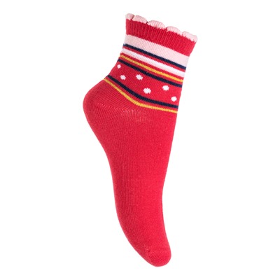 Красные носки для девочки 376006