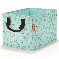 Коробка для хранения детская Storagebox cats and dogs mint / Бренд: Reisenthel /
