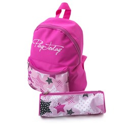 Розовая сумка, 2 шт. в комплекте для девочки 172752