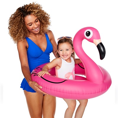 Круг надувной детский Pink Flamingo / Бренд: BigMouth /
