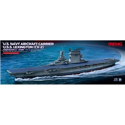 "MENG" PS-002 "авианосец" U.S. NAVY AIRCRAFT CARRIER U.S.S. LEXINGTON 1/700