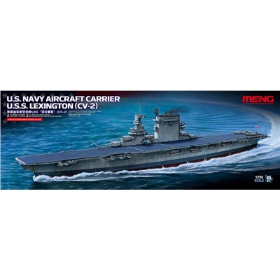 "MENG" PS-002 "авианосец" U.S. NAVY AIRCRAFT CARRIER U.S.S. LEXINGTON 1/700