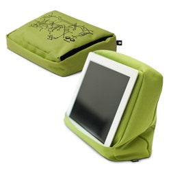 Подушка-подставка с карманом для планшета Hitech 2 зеленая-черная / Бренд: Bosign /