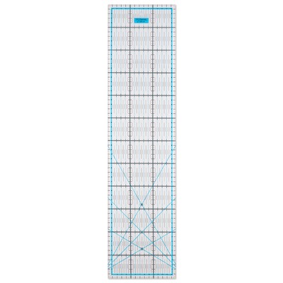 "Gamma" Линейка для пэчворка QRL-05 15 x 60 см пластик