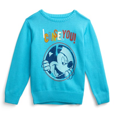 Голубой пуловер для мальчика 979434