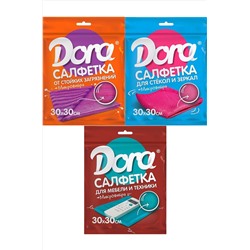 Dora, Набор салфеток из микрофибры 3 шт Dora