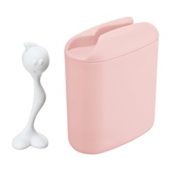Контейнер для хранения продуктов с ложкой HOT STUFF L, розовый / Бренд: Koziol /